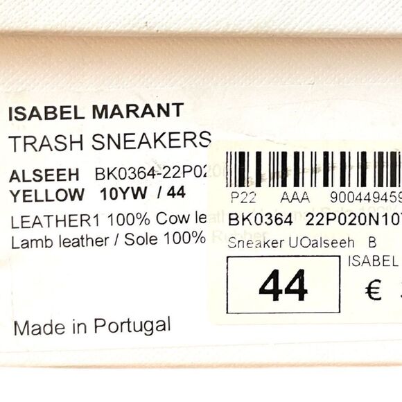 ISABEL MARANT Alsee high-top sneakers |Size: 44| US 10| - Picture 3 of 16